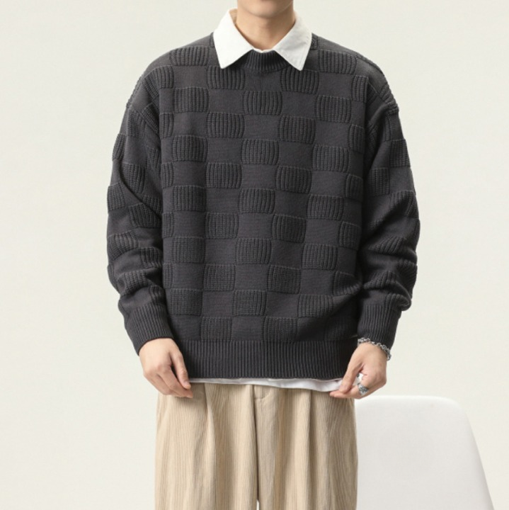 Nicolo Checkered Sweater