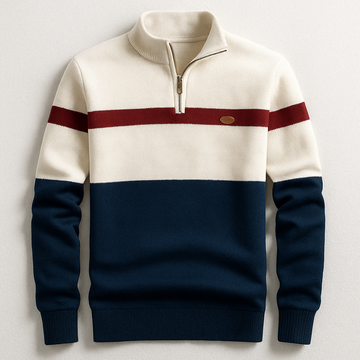 Colton Men’s Quarter-Zip Pullover – Soft Knit Mid-Layer