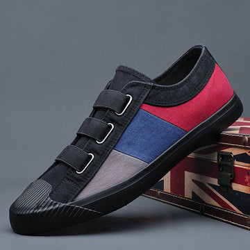Vincenzo Artisan Canvas Sneakers