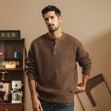 Dominic Henley Knit Sweater
