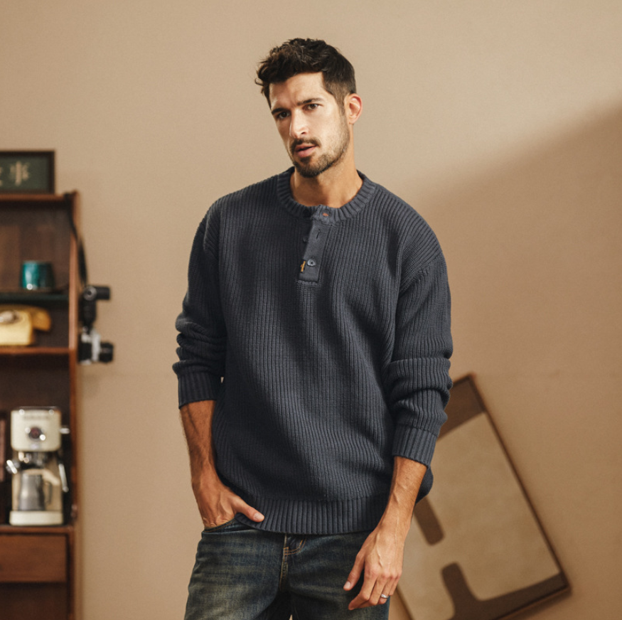 Dominic Henley Knit Sweater