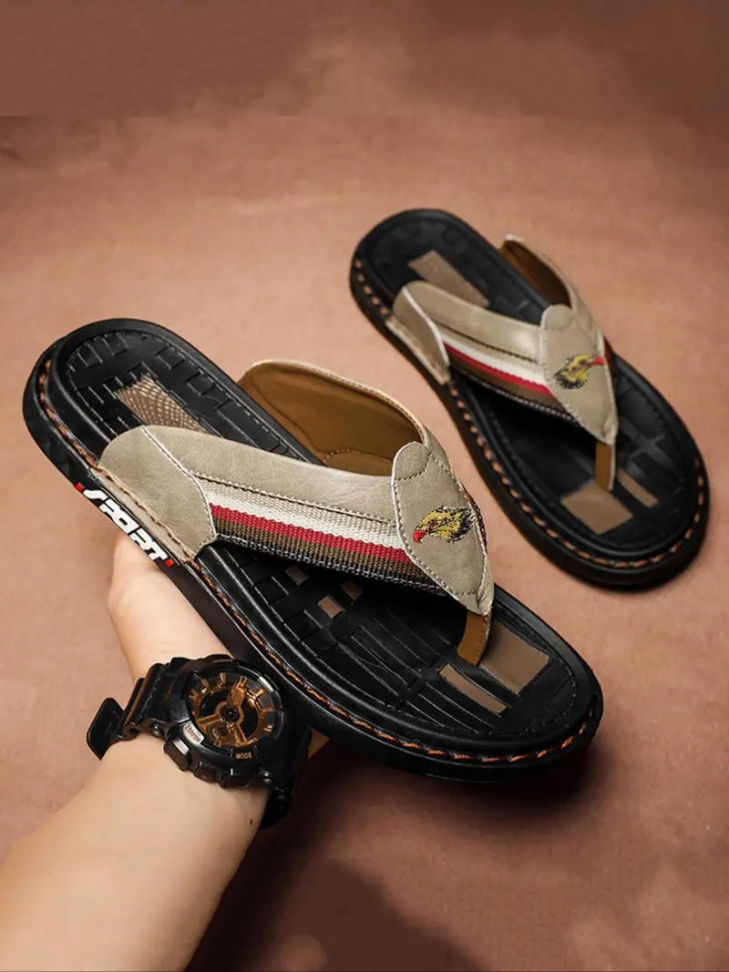 Men’s Casual Flip Flops Lightweight Comfortable Beach and Summer Sandals