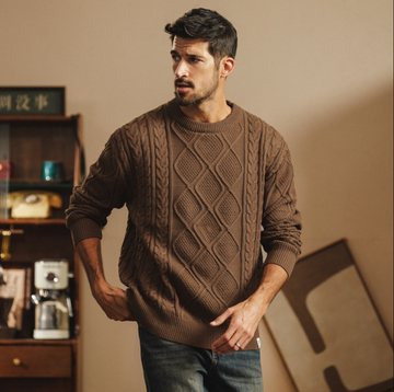 Dominic Cable-Knit Sweater