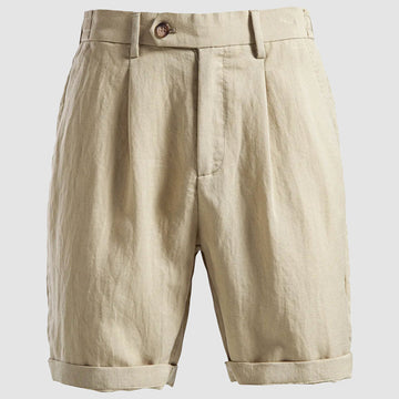 Anthony - Men’s Lyocell Pleated Chino Shorts