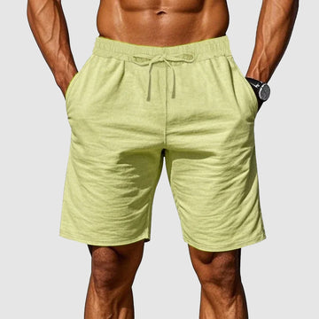 Austin - Men's Breathable Cotton Elastic Waist Shorts