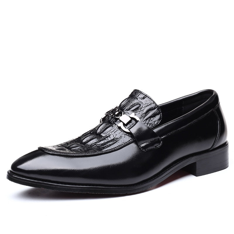 Benjy Men’s Brogue Shoes – Classic Wingtip Dress Shoe | Smart Casual & Formal Wear