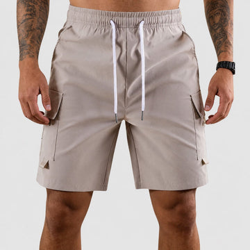 Jason - Men's Drawstring Utility Cargo Shorts