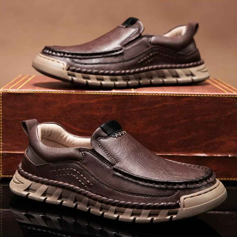 Angelo Leather Loafers