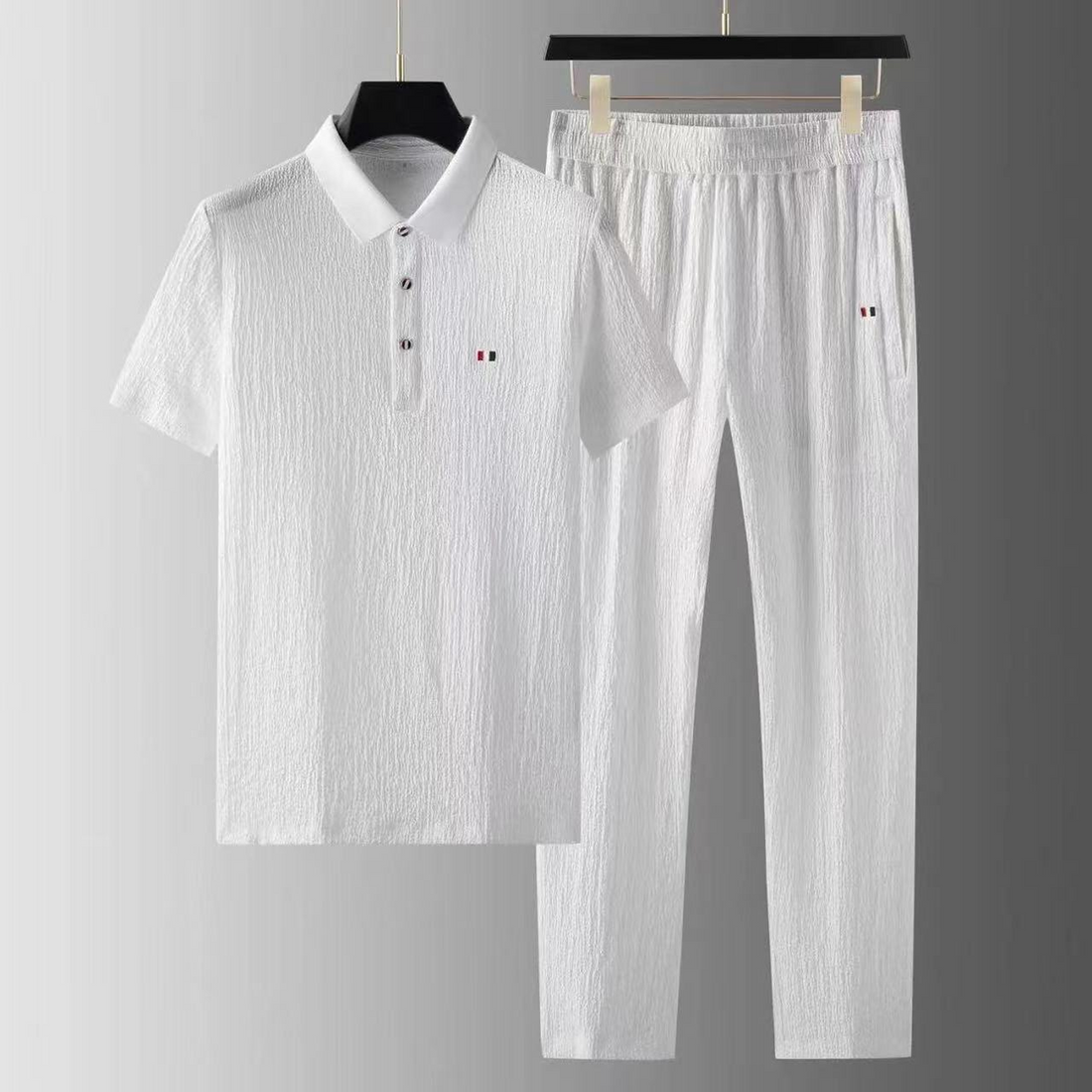 Julien Crinkled Cotton Set