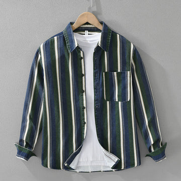 Bennett Striped Cotton Shirt
