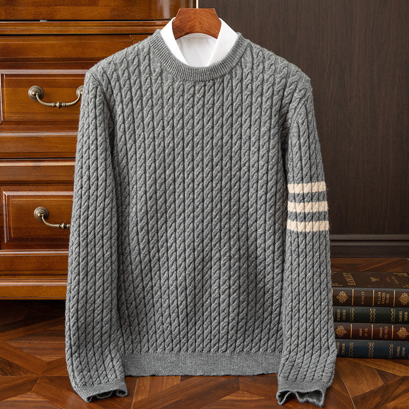 Lorenzo Cable-Knit Sweater