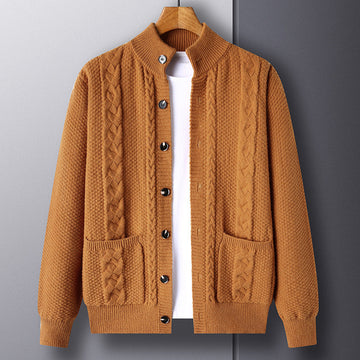 Hartley Cable-Knit Cardigan
