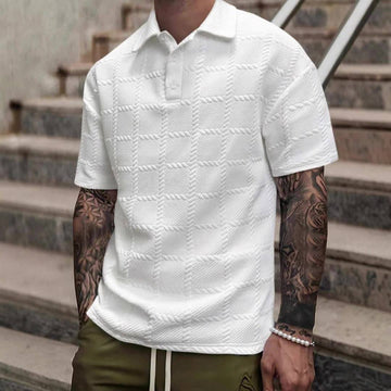 Belmont Men Summer Lightweight Polo Shirt