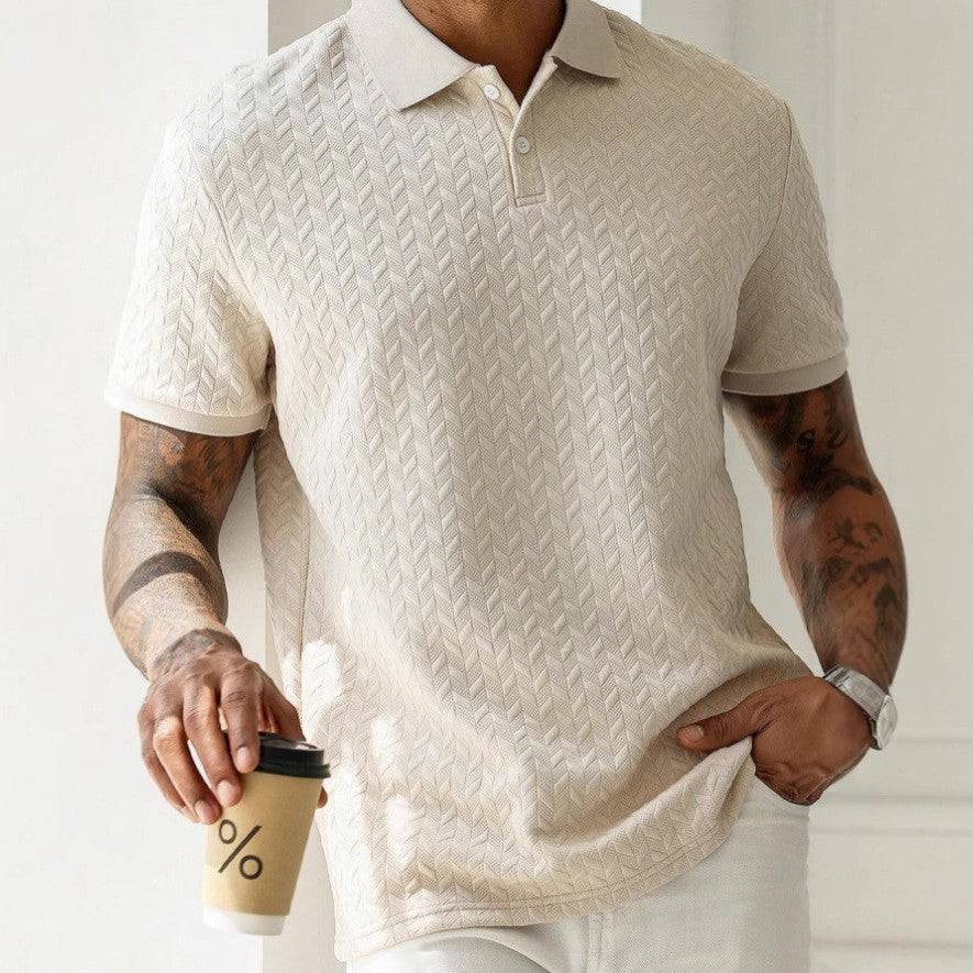 Belmont Men Summer Lightweight Polo Shirt