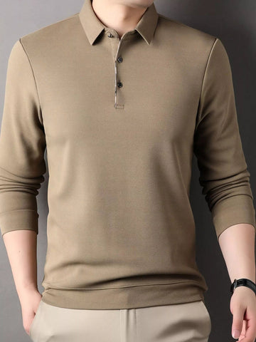 Men's Minimalist Stretch Polo Shirt
