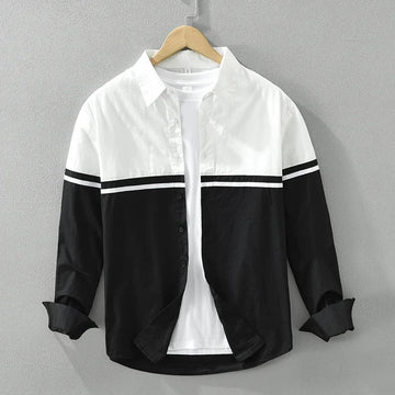 Camisa de algodón Diago Panel