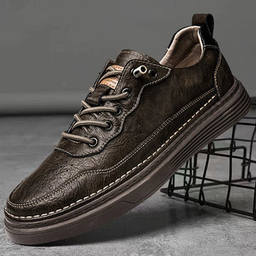 Zapatillas de Cuero Italiano Marco Ventega