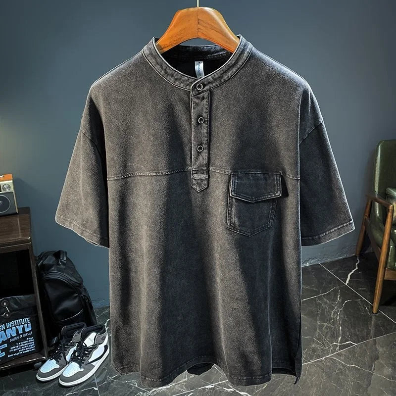Regal Henry Collar Polo Shirt