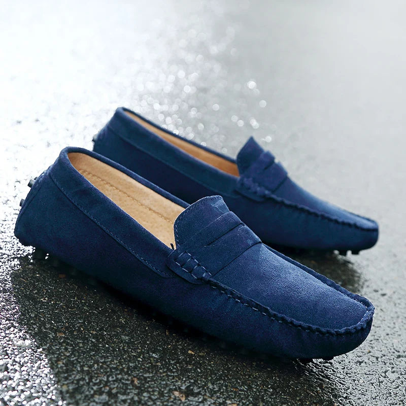 Vandermann Suede Slip-On Loafers