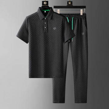 Ravello Jacquard Polo Set