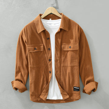 Clyde Waffle-Knit Shirt