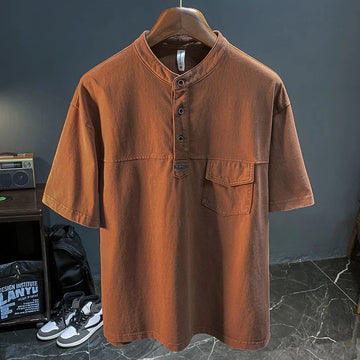 Regal Henry Collar Polo Shirt
