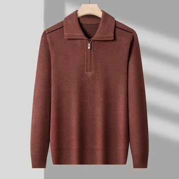 Arcen Knit Half-Zip Sweater