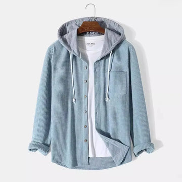 Mason Corduroy Hooded Shirt
