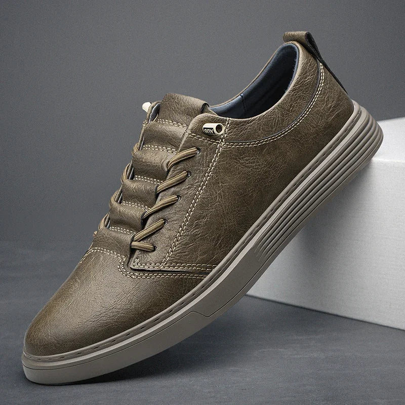Harper Genuine Leather Sneakers