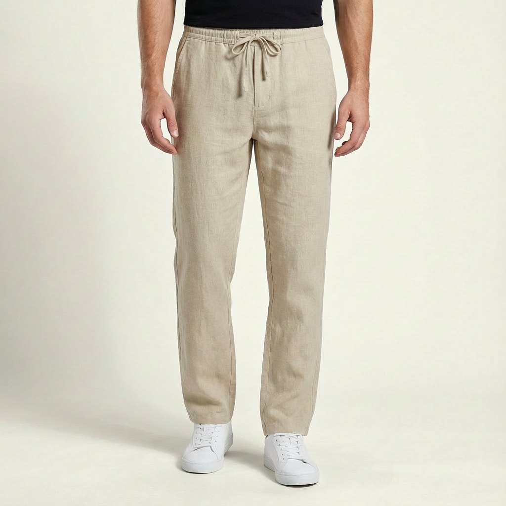 Harrison | Lightweight Linen Men’s Trouser for Spring/Summer Wear