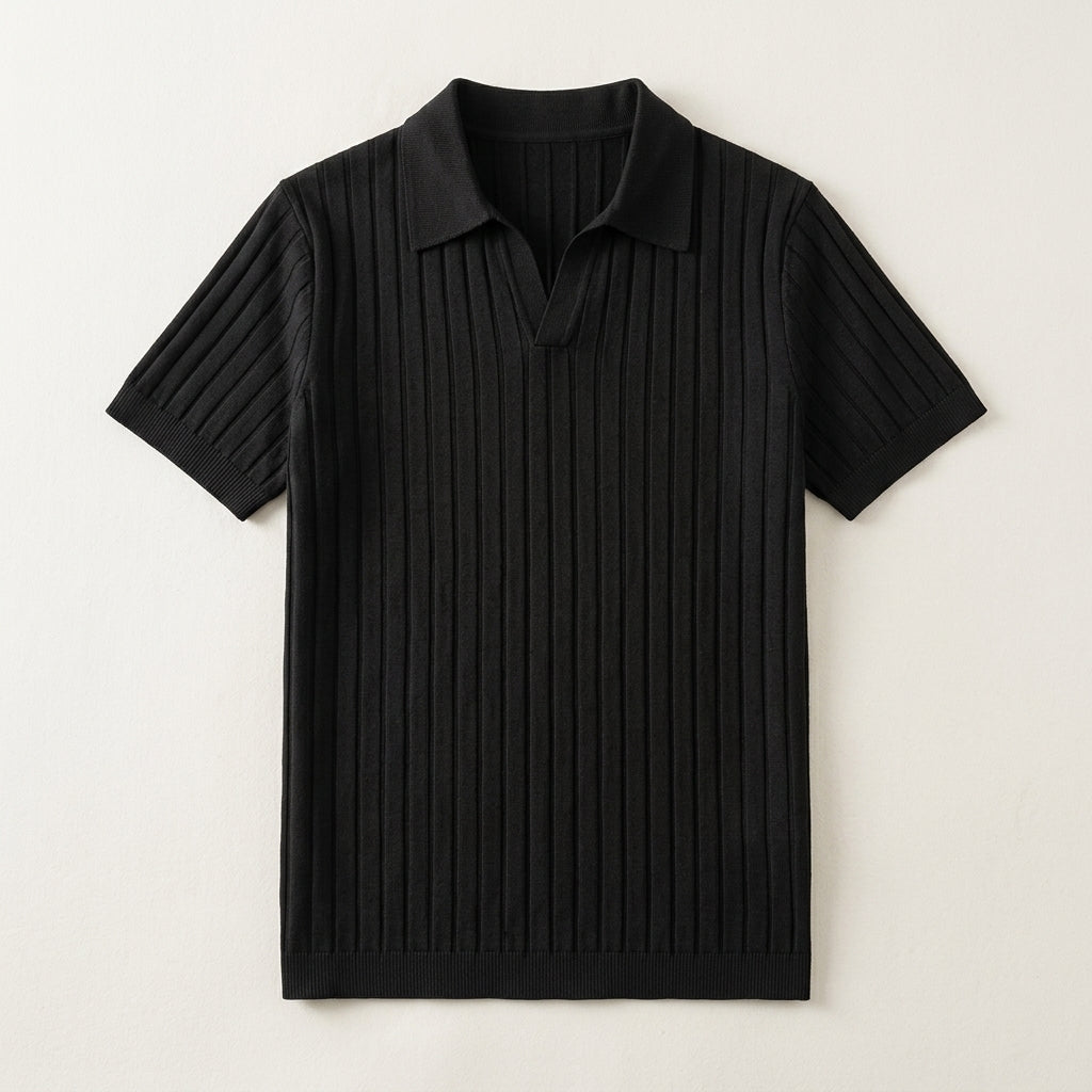 Taormina Ribbed Knit Polo