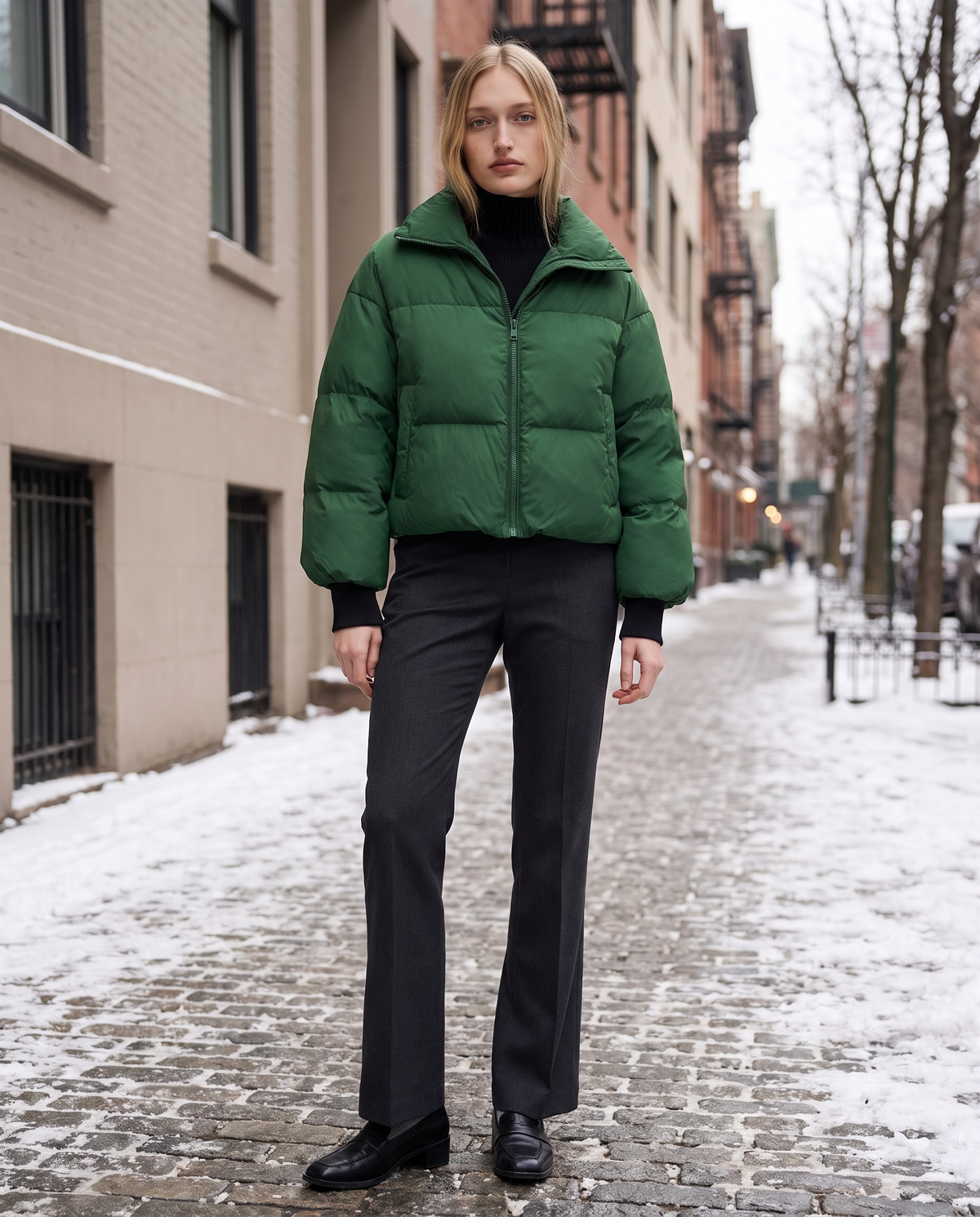 Classics Short Oversized Down Puffer Jacket