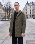 Oversized Quilted Lightweight Puffer Jacket