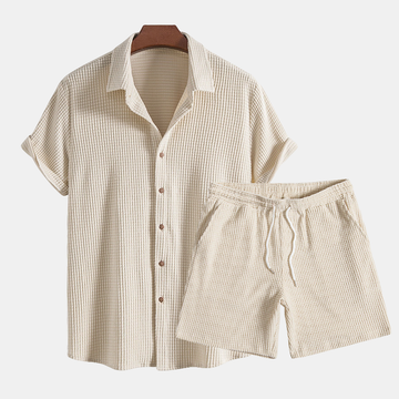 Riviera Waffle Knit Set