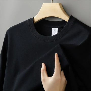 Relaxed Soft Cotton Crewneck T-Shirt